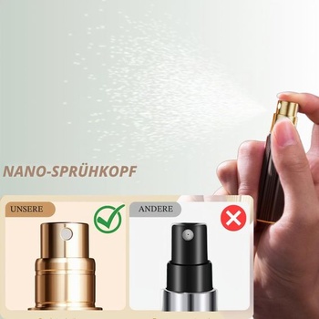 10ml plniteľný rozprašovač parfumu, cestovný rozprašovač parfumu, plniteľná cestovná fľaštička, malá