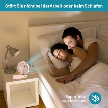 Ručný ventilátor, Prenosný mini ventilátor, Ručný ventilátor 5 v 1 s 3 rýchlosťami, Ručný
