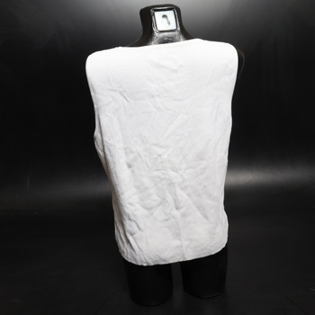 Dámske tielko biela polyester