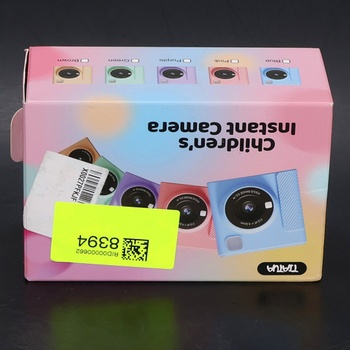 Detský instantný fotoaparát TIATUA, 2,4 palcový instantný fotoaparát pre deti s 32GB kartou a tlačou
