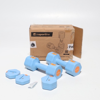 Činky Insportline modré 2,5 kg