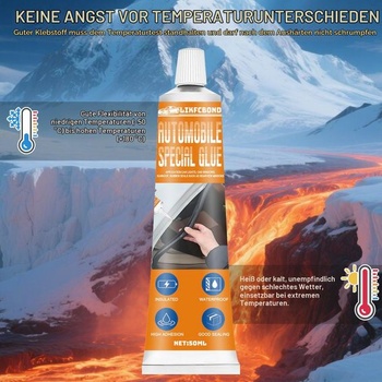 Tesniaca hmota na karosérie, lepidlo na karosérie čierne, 2 kusy, 50ml