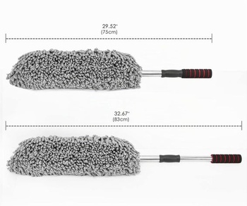 Moko Car Duster, kefa na umývanie áut, viacúčelová kefa z mikrovlákna, sada na čistenie interiéru a