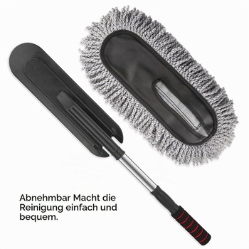 Moko Car Duster, kefa na umývanie áut, viacúčelová kefa z mikrovlákna, sada na čistenie interiéru a
