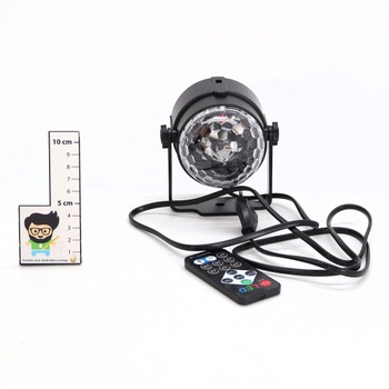 LED disco guľa U`King 04001