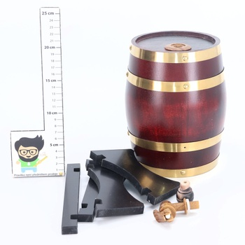 Dubový sud Greensen se stojanem, 1,5L