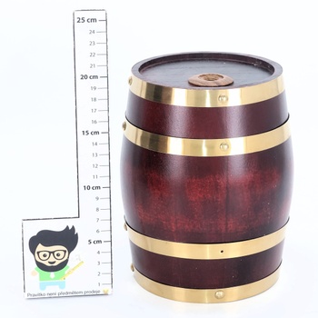 Dubový sud Greensen se stojanem, 1,5L