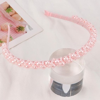 Perlová čelenka pre ženy, perlová čelenka, svadobná čelenka, dámska čelenka, elegantný vlasový