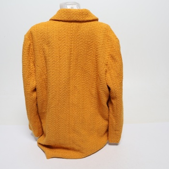 Dámský oranžový kabát - 44 EUR