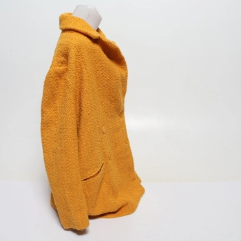 Dámský oranžový kabát - 44 EUR