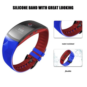 Náramok NotoCity pre Samsung Gear Fit 2 / Gear Fit 2 Pro, náhradný silikónový náramok Quick-Fit 2
