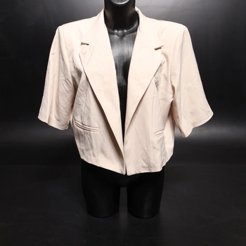 Dámské sako Fashion Lounge béžové, vel. M/L