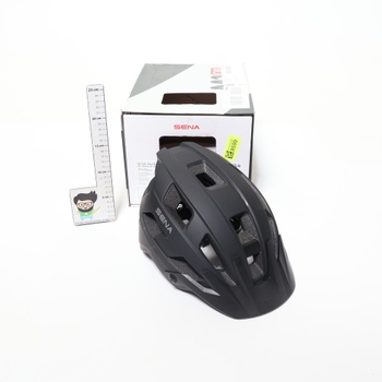 Cyklistická prilba Sena M1 EVO Smart Mountain Cycling Helma (matne čierna, M)