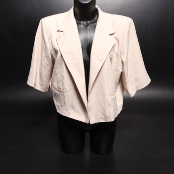 Dámské sako Fashion Lounge béžové, vel. M/L