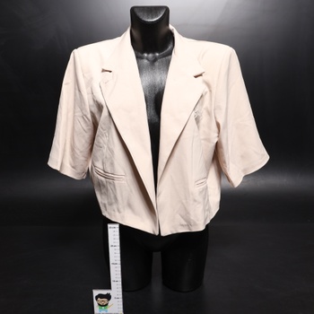 Dámské sako Fashion Lounge béžové, vel. M/L