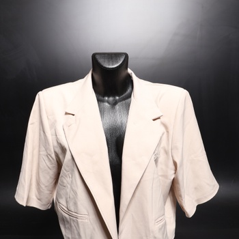 Dámské sako Fashion Lounge béžové, vel. M/L