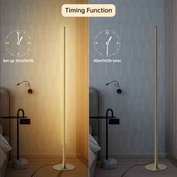 Stmievateľná LED stojacia lampa Hzitcigm