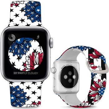Športové mäkké silikónové remienky kompatibilné s Apple Watch 49mm / Ultra 46mm 45mm 44mm 42mm 41mm