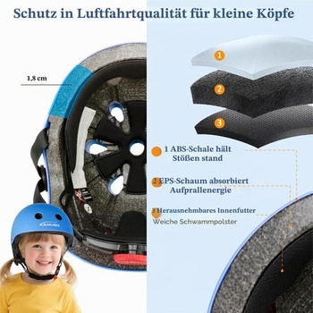 Dětská cyklistická helma KAMUGO vel. 48-54
