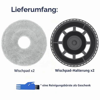 Stírací podložky a stírací desky pro náhradní díly Dreame L50 X50/ L40S Pro Ultra/Mova V50 Ultra X50