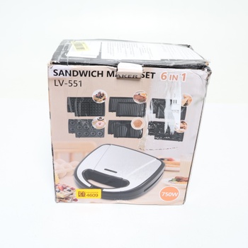 Sendvičovač 6v1 OKYUK 750 W