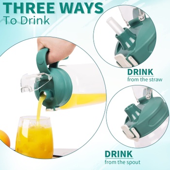 1.5 l sklenená motivačná fľaša DEARRAY