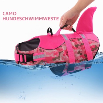 Plávacia vesta CITÉTOILE Shark, XL, ružová