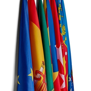 Runesol Portugalská vlajka 3x5, 91x152cm, Bandeira De Portugal 4 priechodky, mosadzné priechodky v