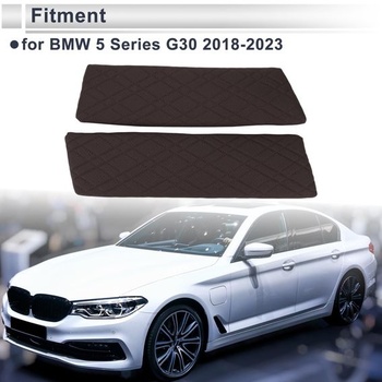 INFINAUTO Kryt stredovej konzoly pre BMW radu 5 G30 18-23 1 súprava tmavo hnedý