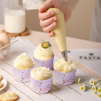 100 papierových košíčkov na muffiny/cupcakes na sviatky a oslavy
