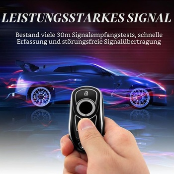 Pouzdro na klíče pro Opel Vauxhall Astra K Insignia B Corsa Adam, modro/stříbrné, 3 tlačítka