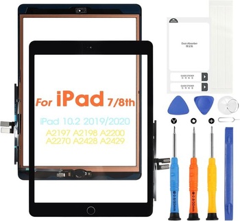 Pro iPad 7 2019 / iPad 8 2020 dotyková obrazovka s…