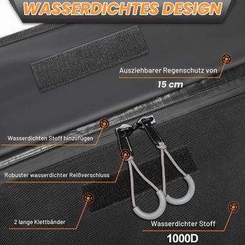 Střešní box Sailnovo na auto 580 l/20m3