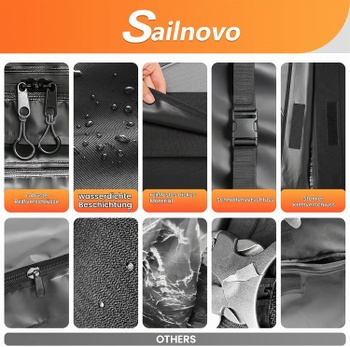 Strešný box Sailnovo na auto 580 l/20m3