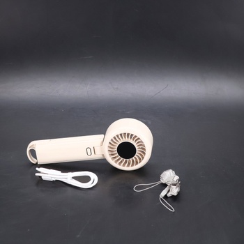 Ručný ventilátor, malý mini ventilátor, dobíjacia batéria, maximálna doba prevádzky 13 hodín, 4000