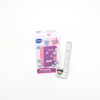 VTECH - KidiSecrets, My MagicLocker skrinka, fialová a ružová, tajný trezor s kódom, reproduktor,