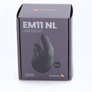Ergonomická myš ProtoArc EM11 NL černá