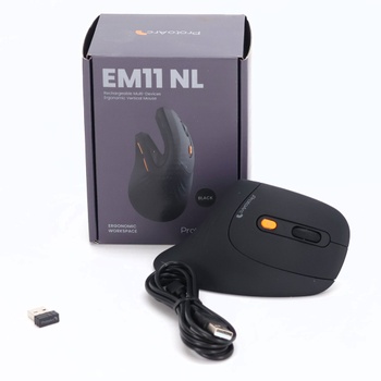 Ergonomická myš ProtoArc EM11 NL černá