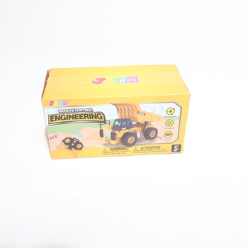 JOYIN diaľkovo ovládaný nákladné auto sklápač, 2,4 GHz RC sklápač, traktor bager, hračka so svetlom a