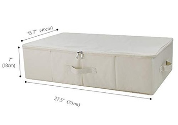 Iwill CREATE PRO Boxy na boty pod postel s víkem, skládací, organizér na oblečení pod postel,