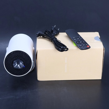 Mini LED projektor Fineade biely