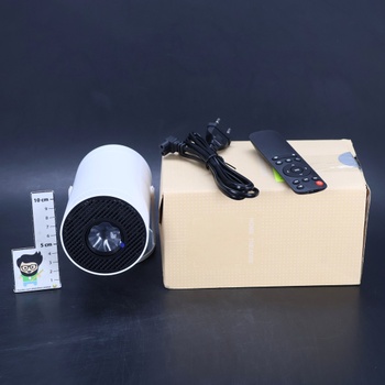 Mini LED projektor Fineade biely