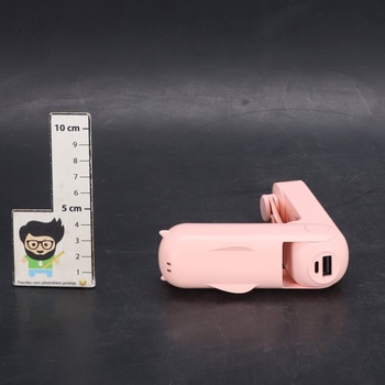 Přenosný ruční ventilátor Gaiatop, mini ventilátor 3 v 1 [až 17 hodin chladicí doby], skládací