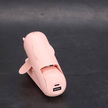 Přenosný ruční ventilátor Gaiatop, mini ventilátor 3 v 1 [až 17 hodin chladicí doby], skládací