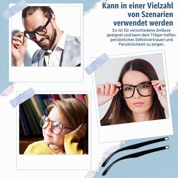 Súprava na výmenu okuliarových straníc s dvojitou ihlou na stent, 2 páry okuliarov na opravu s