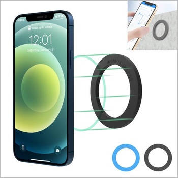 2 ks magnetický nástenný držiak s magnetickým krúžkom pre MagSafe iPhone