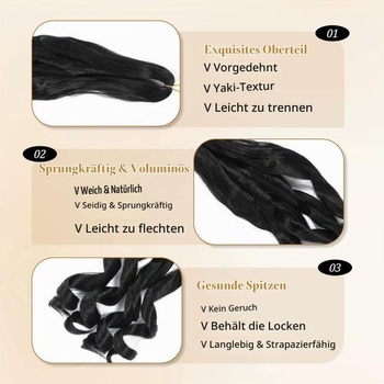 Prodloužení vlasů Firstcyh Hair 41 cm, 8 ks