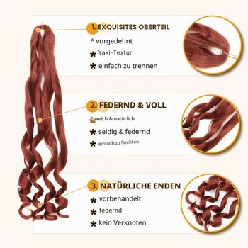 Syntetické vlasy Firstcyh Hair French Curl
