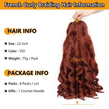 Syntetické vlasy Firstcyh Hair French Curl