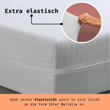 Tural - Extra elastický a odolný poťah na matrac so zipsom. Malý jednolôžkový rozmer 80 x 200 cm.